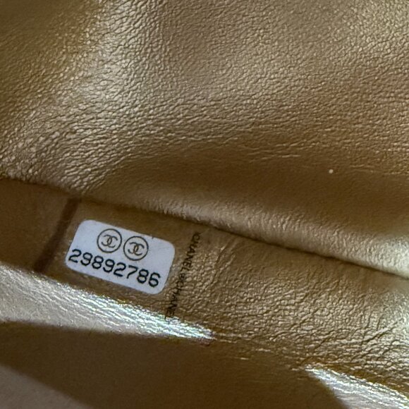 Chanel Quilted Lambskin Mini Square Flap with Pearl Crush Fuchsia Pink NWOT - Picture 16 of 16